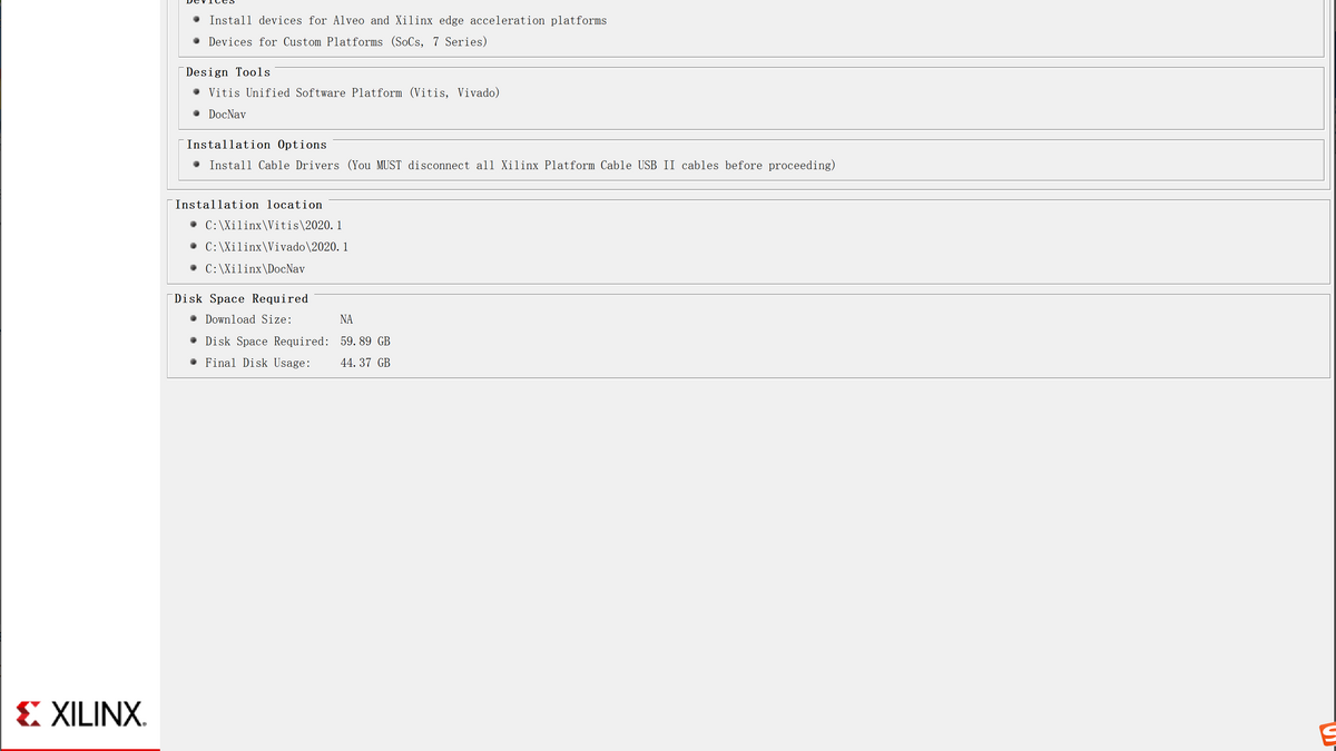Vitis2020.1(Vivado2020.1)安装教程 - 第7张 - FPGA线上课程平台|最全栈的FPGA学习平台|FPGA工程师认证培训 Vitis2020.1(Vivado2020.1)安装教程 - 第7张