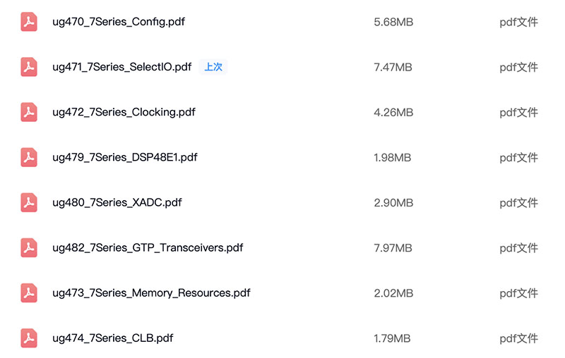 Xilinx 7系列FPGA手册[打包下载] - 第1张