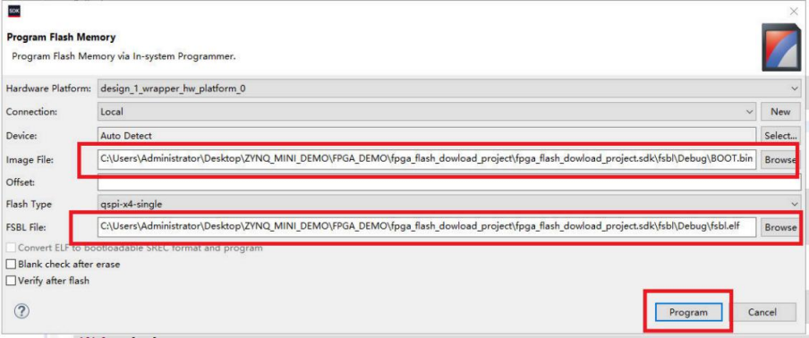 使用SDK固化FLASH代码固化(含工程源码) - 第54张 - FPGA线上课程平台|最全栈的FPGA学习平台|FPGA工程师认证培训 使用SDK固化FLASH代码固化(含工程源码) - 第54张